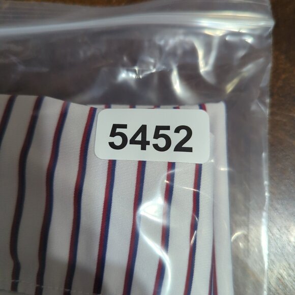 Holderness And Borne Shirt Men's L Multicolor Striped Polo - Picture 11 of 11